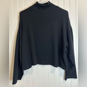 Zara Black Turtleneck Sweater